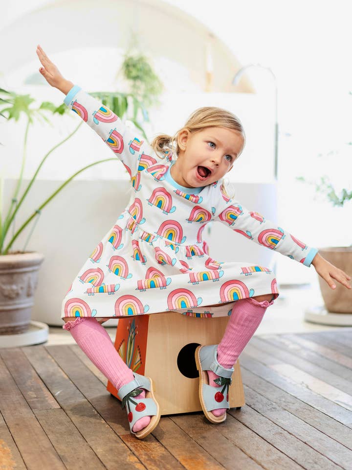 Emma Dress - Rainbow Turtle for wholesale by Ameelo