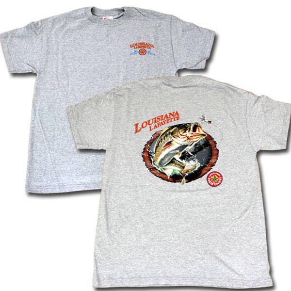 Turnovers Inc - Wholesale Screen Printed T-Shirt - Unisex - Louisiana Lafayette Ragin Cajuns Tshirt0