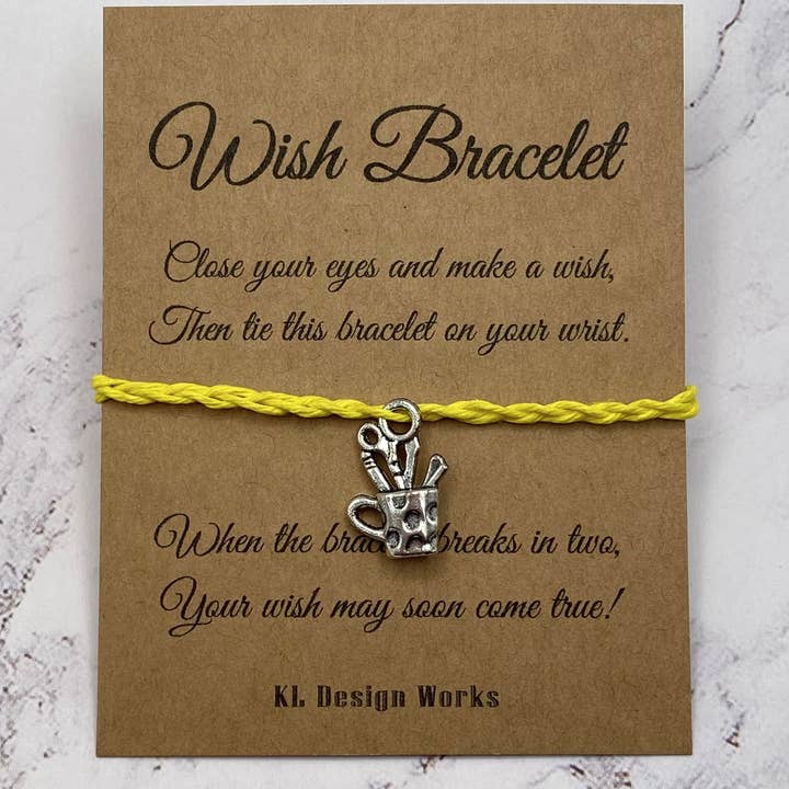 Wish Bracelet - Art Cup for wholesale by KL Design Works