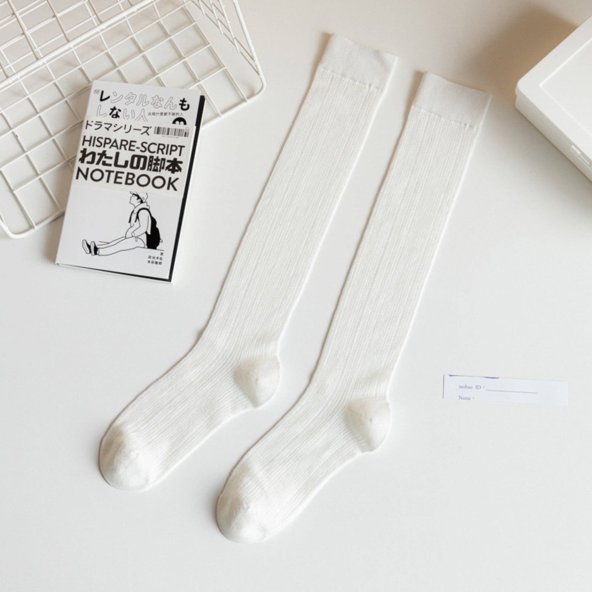 AK Brand - Wholesale Socks - Women's - 3-Pack Knee-High Ribbed Socks with Soft Stretch Knit Fabric4