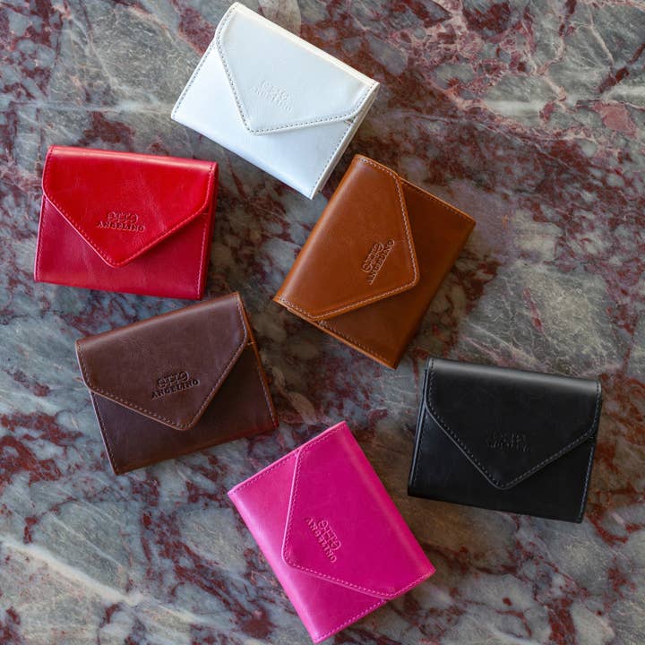 Otto Angelino Organizzatore di Monete e Carte di Credito in Pelle, Blocco RFID, Unisex per la vendita all'ingrosso da parte di Londo