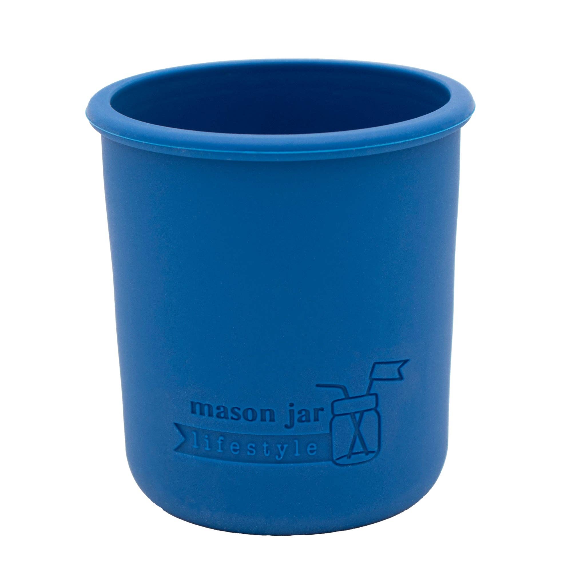 Mason Jar Lifestyle - Vente Housses de boisson - Manchon en silicone pour bocaux Mason d'une demi-pinte à bouche régulière de 8 oz18