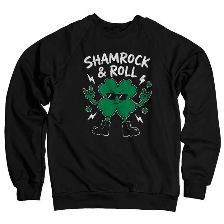 Shamrock & Roll Sweatshirt for wholesale by Hybris Production AB