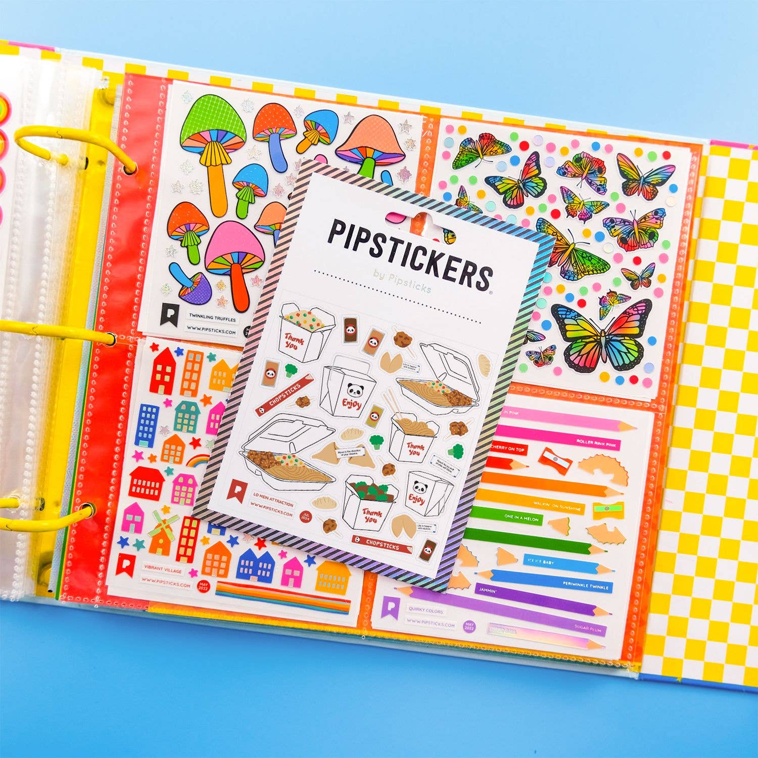 Pipsticks – wholesale Klistermärke – Lo Mein Sevärdhet2