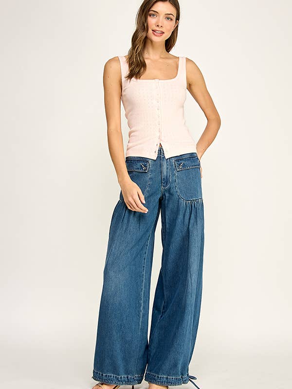 LOTUS BALLOON JEANS for wholesale by Miss Love