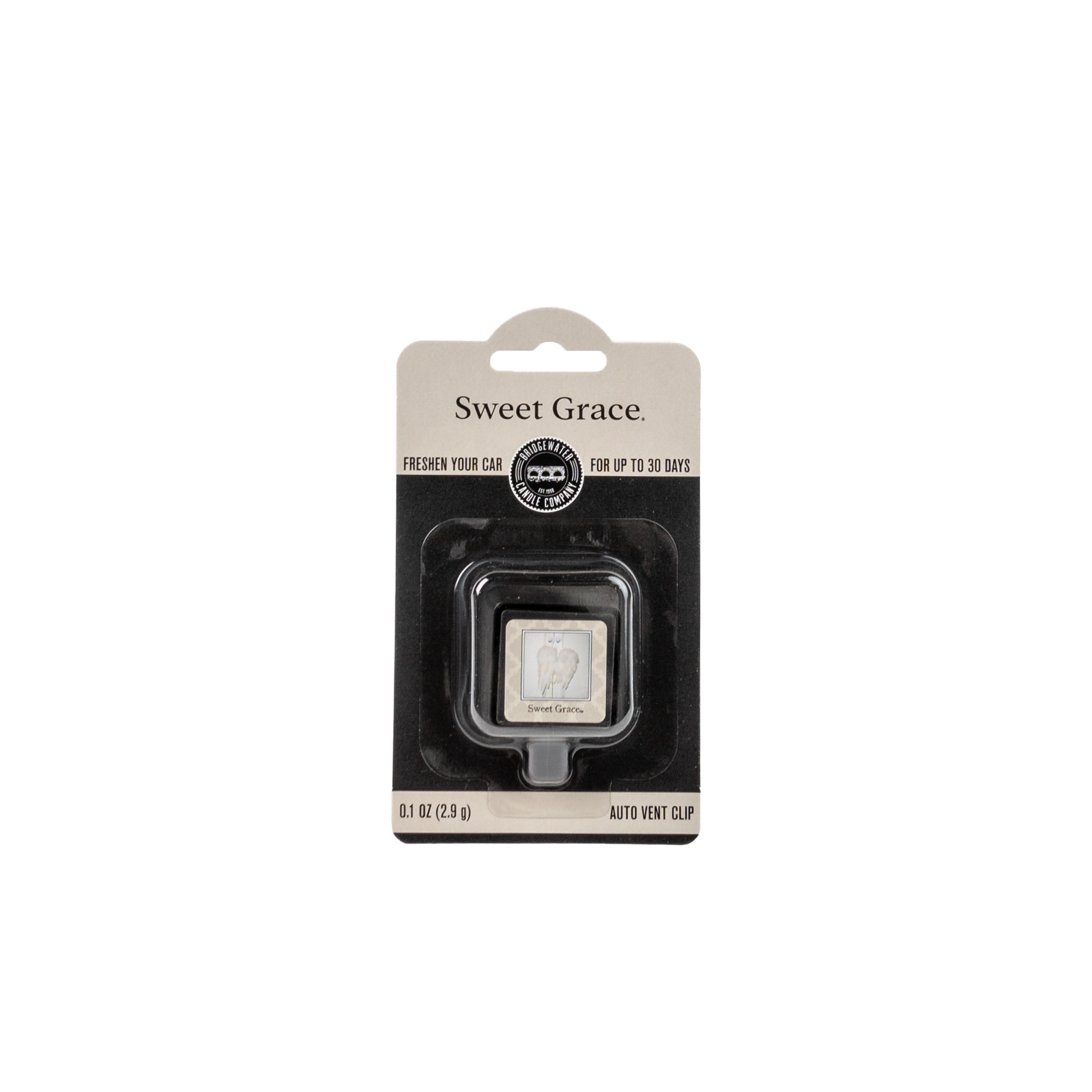 Bridgewater Candle Company - Wholesale Car Freshener - Unisex - Sweet Grace Auto Vent Clip2