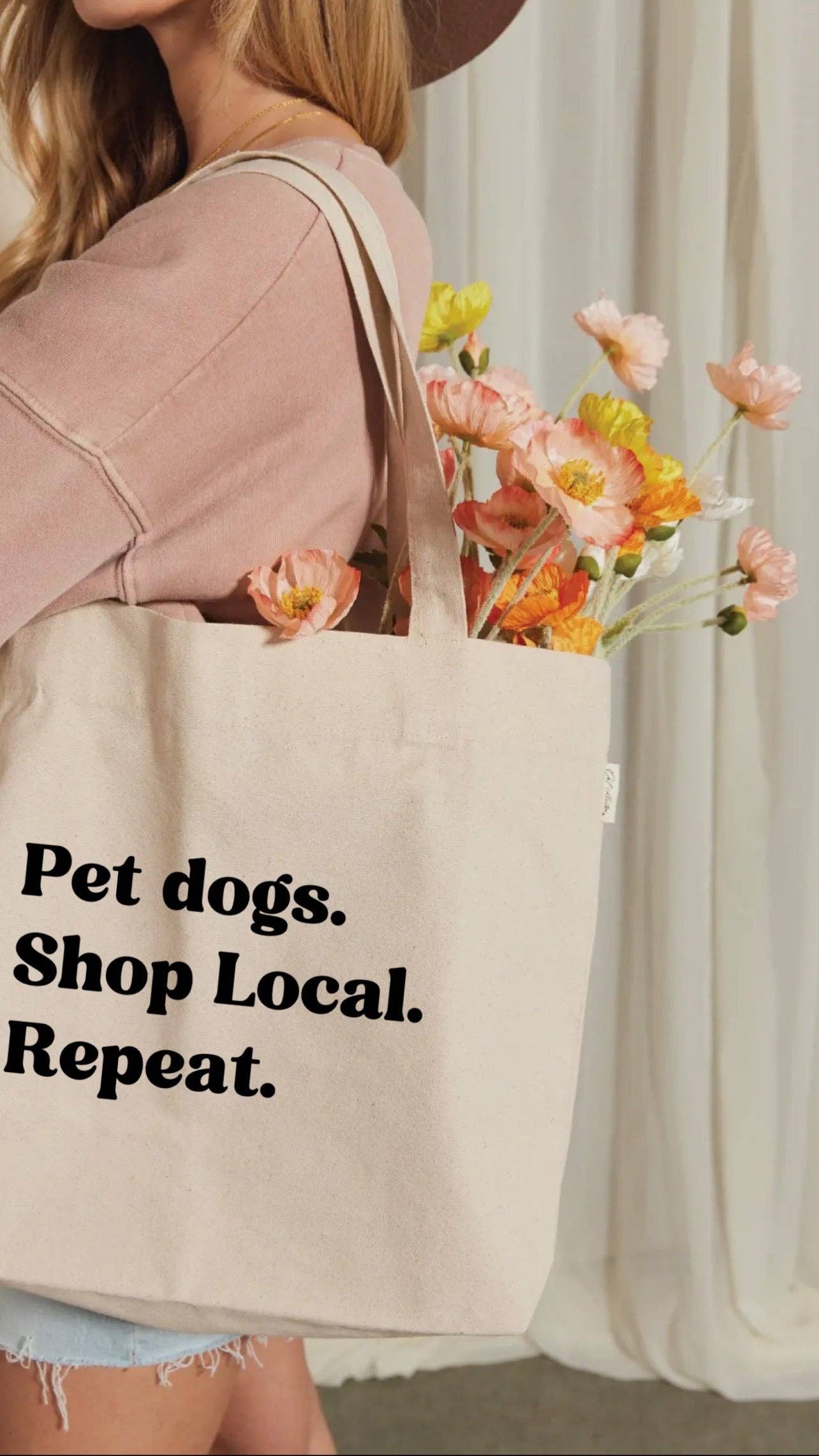 Ruff N' Fluff - Wholesale Tote Bag - Women's - Pet Dogs Shop Local Tote1