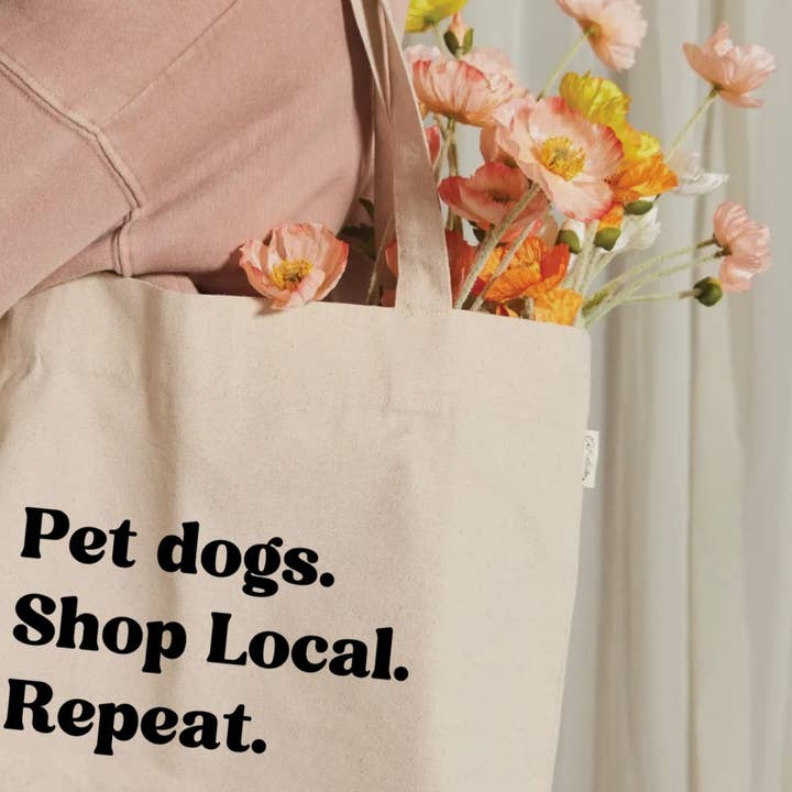 Ruff N' Fluff - Wholesale Tote Bag - Women's - Pet Dogs Shop Local Tote1
