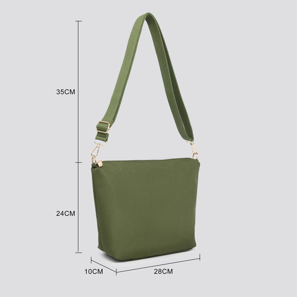 House of Milano – wholesale Crossbody bag – Women's – 25023 Canvas Crossbody Bag4