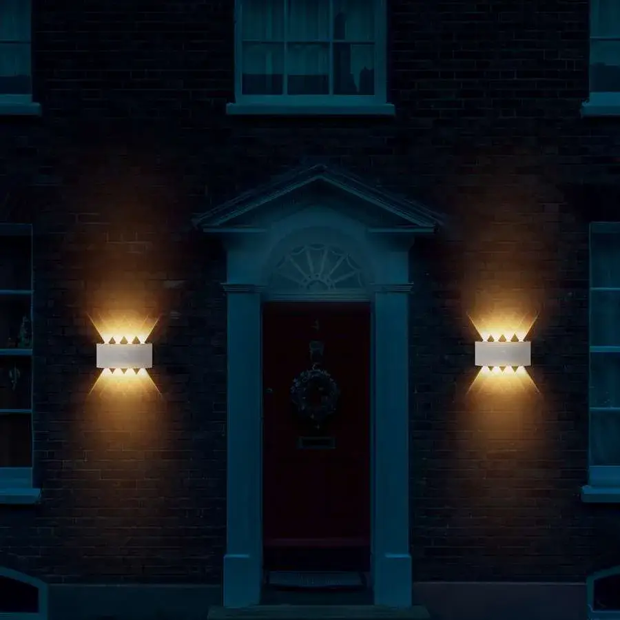 Ledsone - Wholesale Kroonluchter/hangend licht - Ledsone moderne LED wandlamp met bewegingssensor en op- en neerlicht6