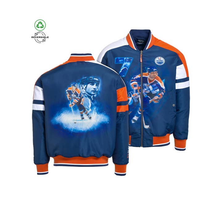 Paul Coffey Reversible Bomber Jacket for wholesale by FE