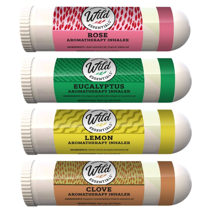 KIT DE RECYCLAGE DES ODEURS/KIT D'INHALATEURS D'ENTRAÎNEMENT OLFACTIF pour la vente par Wild Essentials