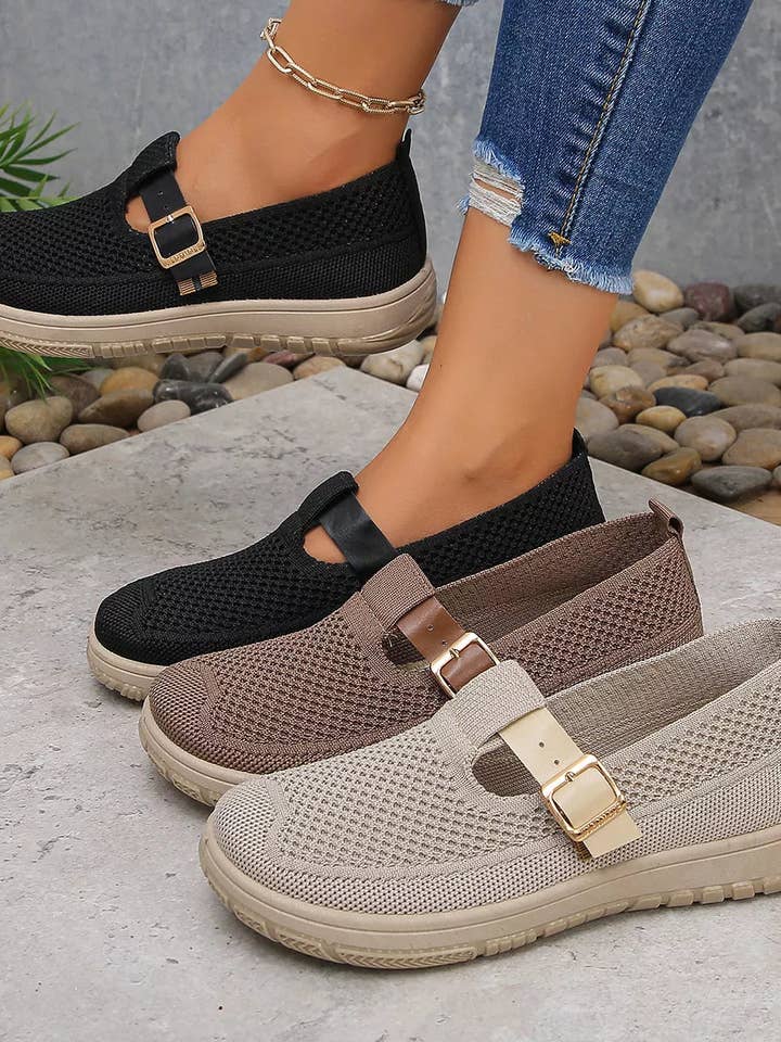 Slip-ons à plateforme à bout rond pour la vente par ClassiQ