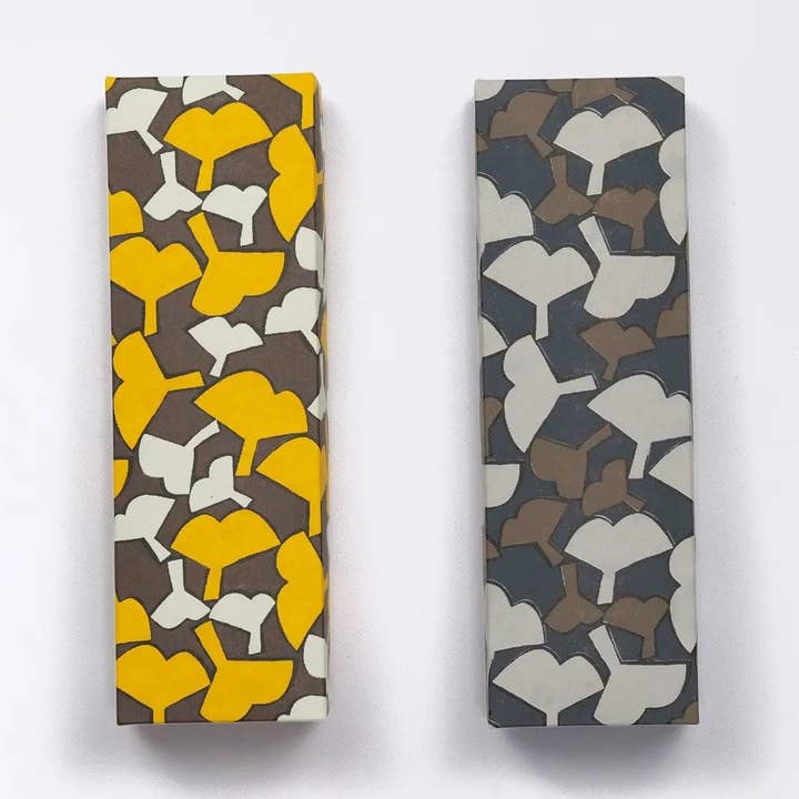 ペンケース|銀杏柄|手染め和紙 筆箱 日本製|幸せの文様シリーズ 小物入れ【 Fuwa Market オリジナル 】 for wholesale by Fuwa Market