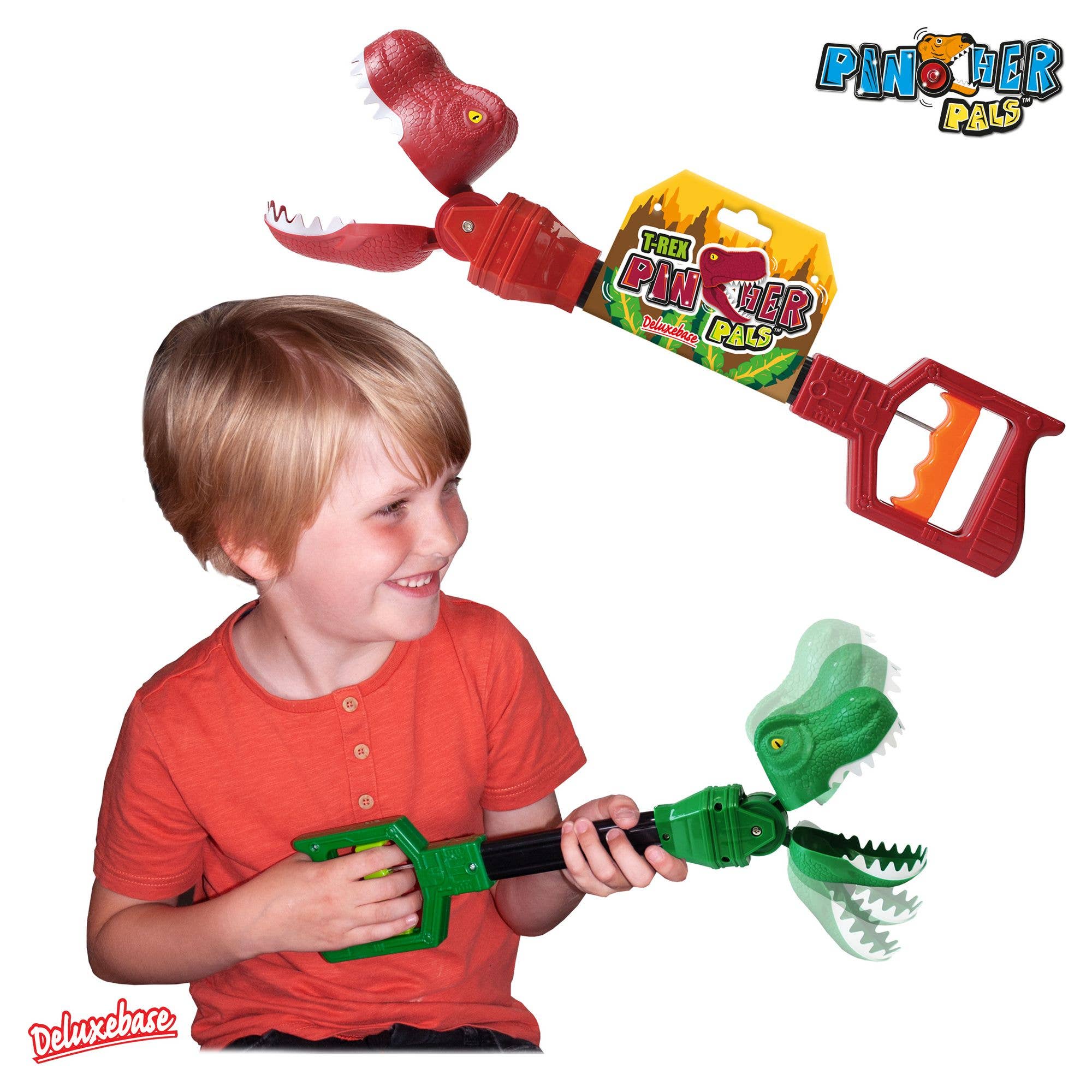 Deluxebase – wholesale Fidget toy – Kids – Pincher Pals - T-Rex Plastic Grabber Toy1