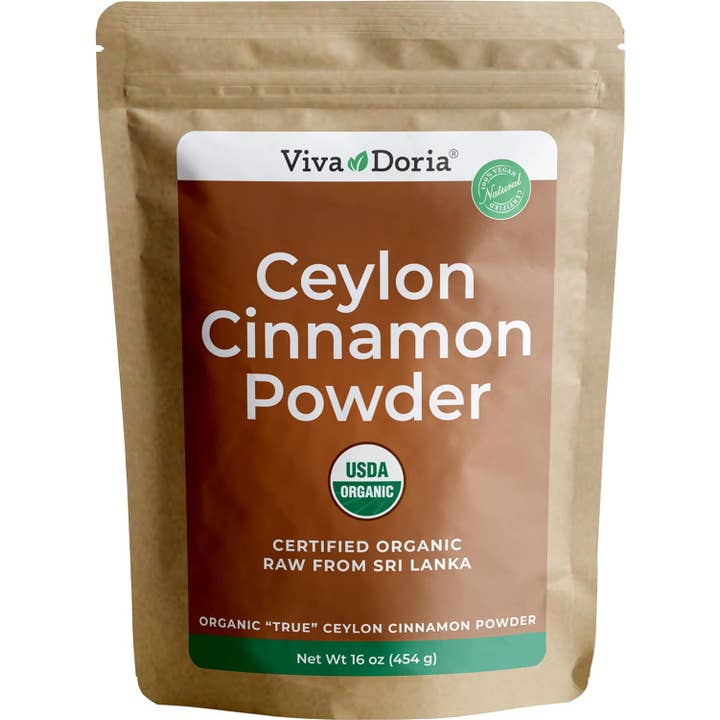 VIVA DORIA INC. - Wholesale Brownie Mix - Organic Ceylon Cinnamon Powder 16 OZ