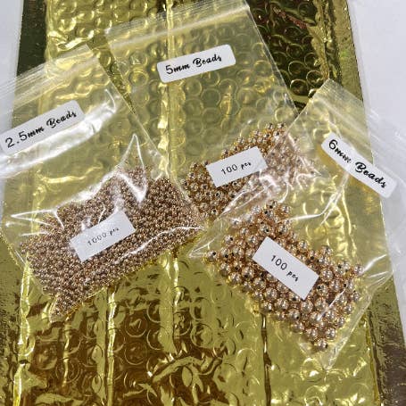 Js Wholesale Jewelry - Wholesale Beads - 14K Gold Filled Non Tarnish Spacer Beads,2.5mm Gold filled