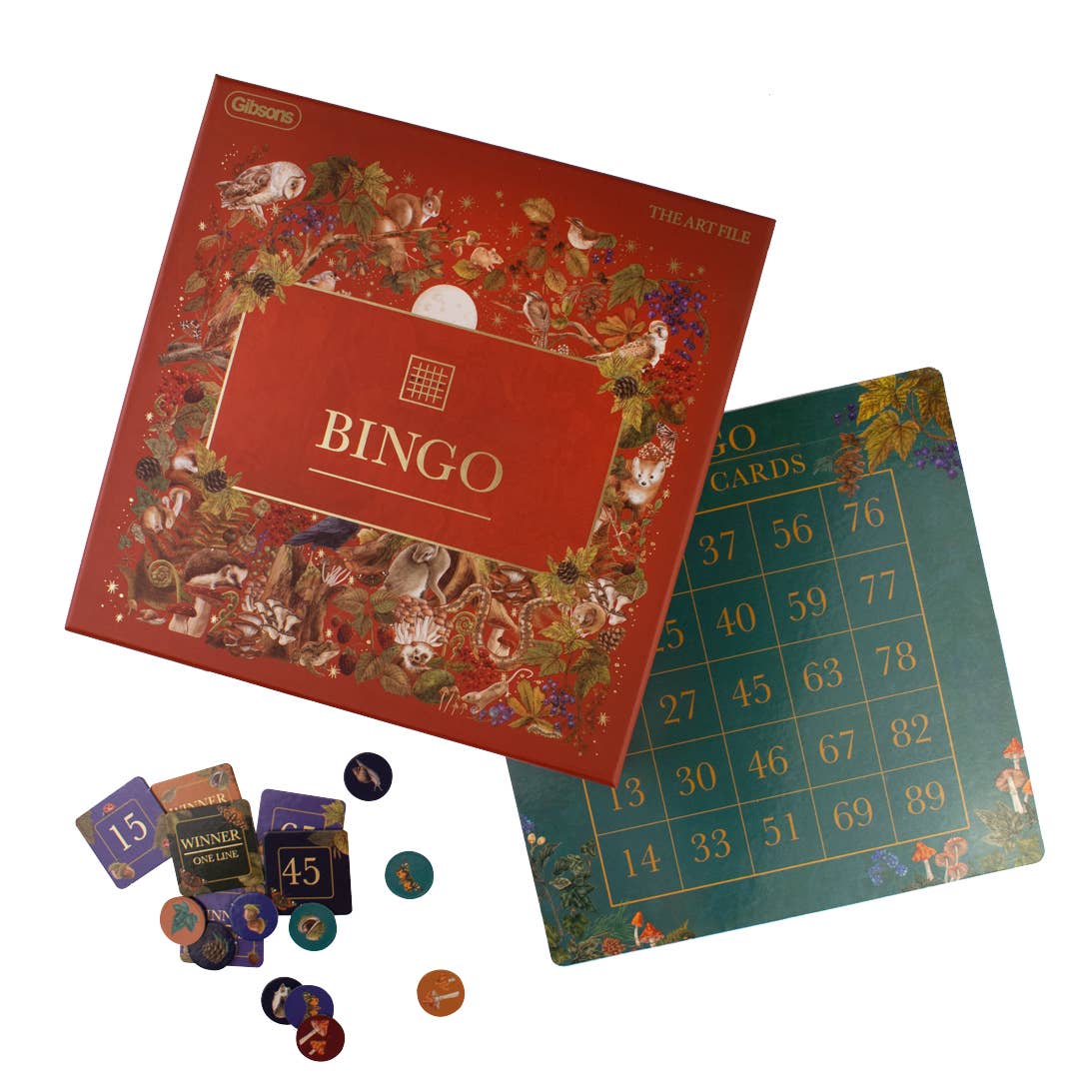 Gibsons Games Ltd – wholesale Board game – The Art File Bingo1