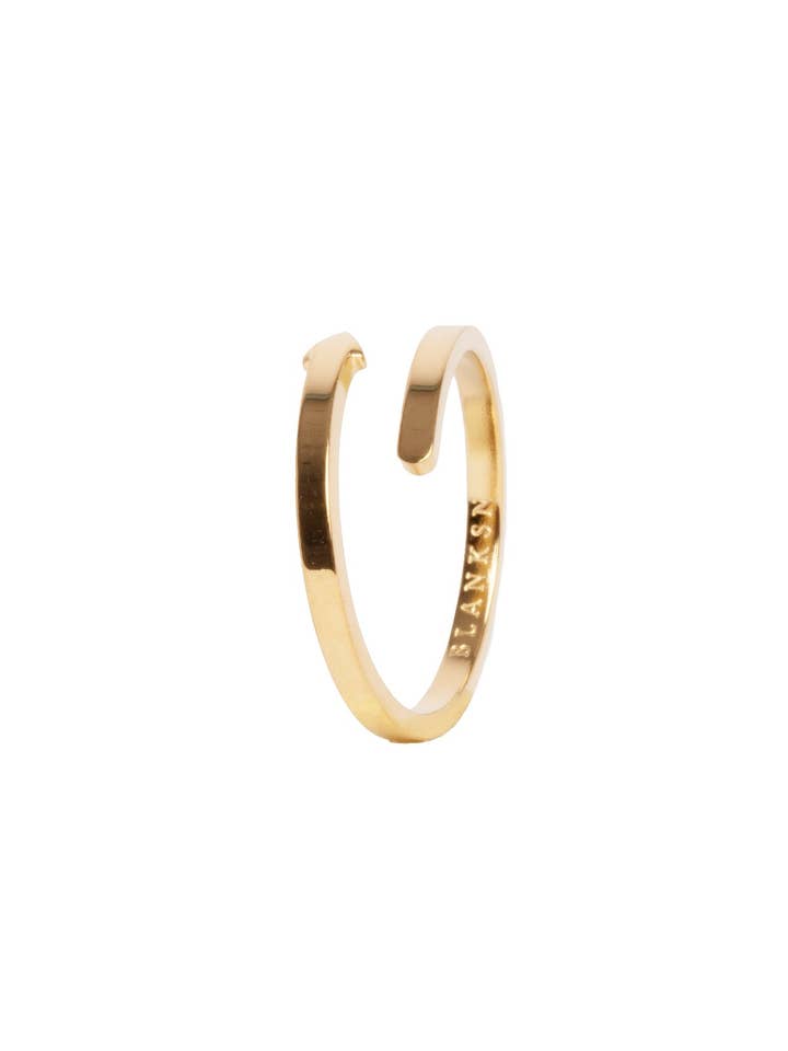 Arrow Direction Ring Gold for wholesale by Blanksn Jewellery