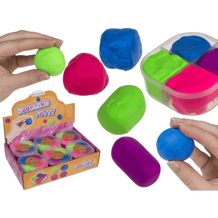 Bouncing putty, ca. 28g., for wholesale by Out of the blue KG