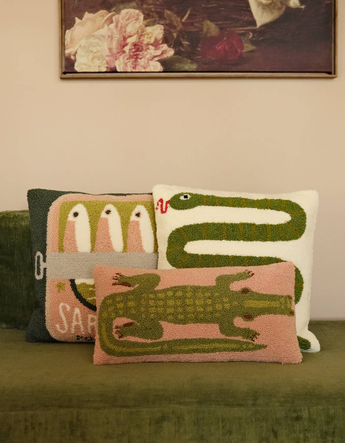 Idlewild Co. - Wholesale Throw/Decorative Pillow - Throw Pillow | Snake2