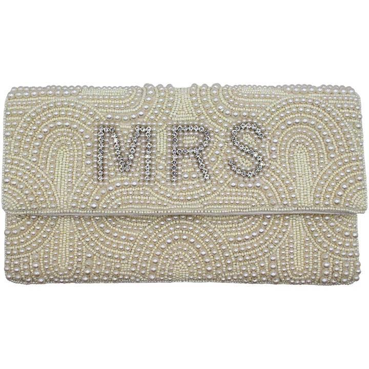 Pizzazz, Inc. - Wholesale Clutch bag – women's - MRS BRIDAL BEADED CLUTCH