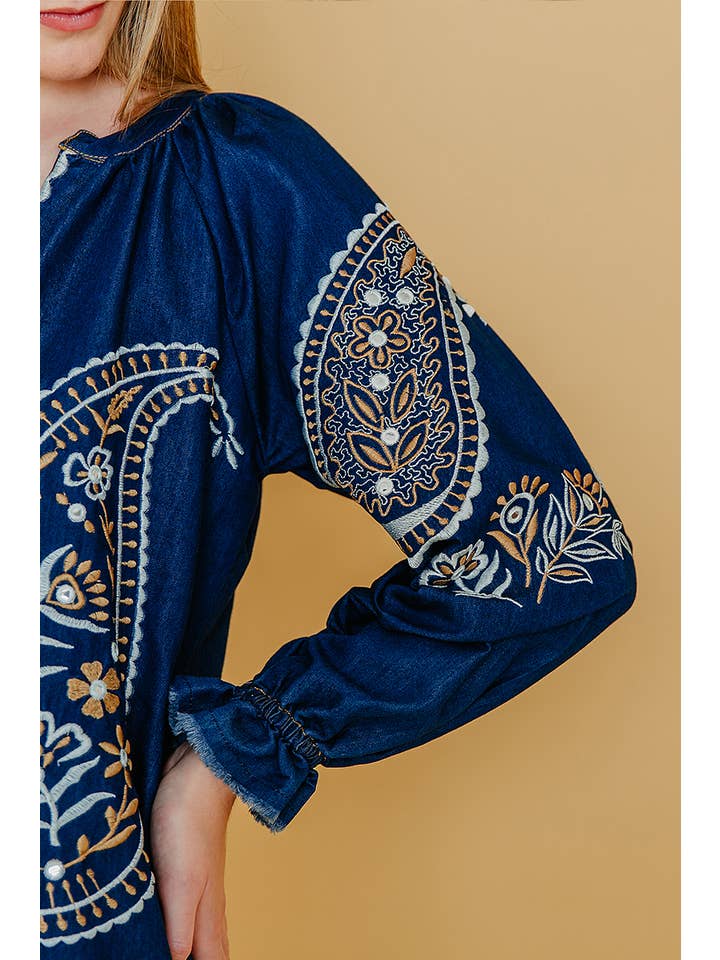 Lula Natura - Wholesale Dress - Women's - MONTANA DENIM DRESS5