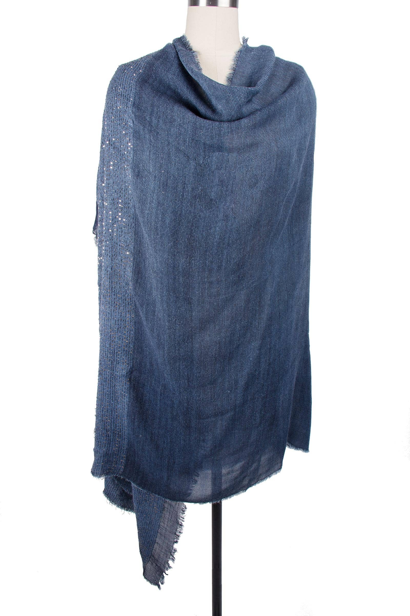 SAACHI - Vendita all'ingrosso Sciarpa - Donna - Sciarpa scintillante Lenox con dettaglio di paillettes19