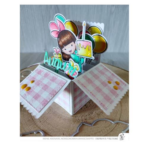 Impronte D'Autore - Wholesale Rubber/Decorative Stamp - Mariko transparent polymer stamps9