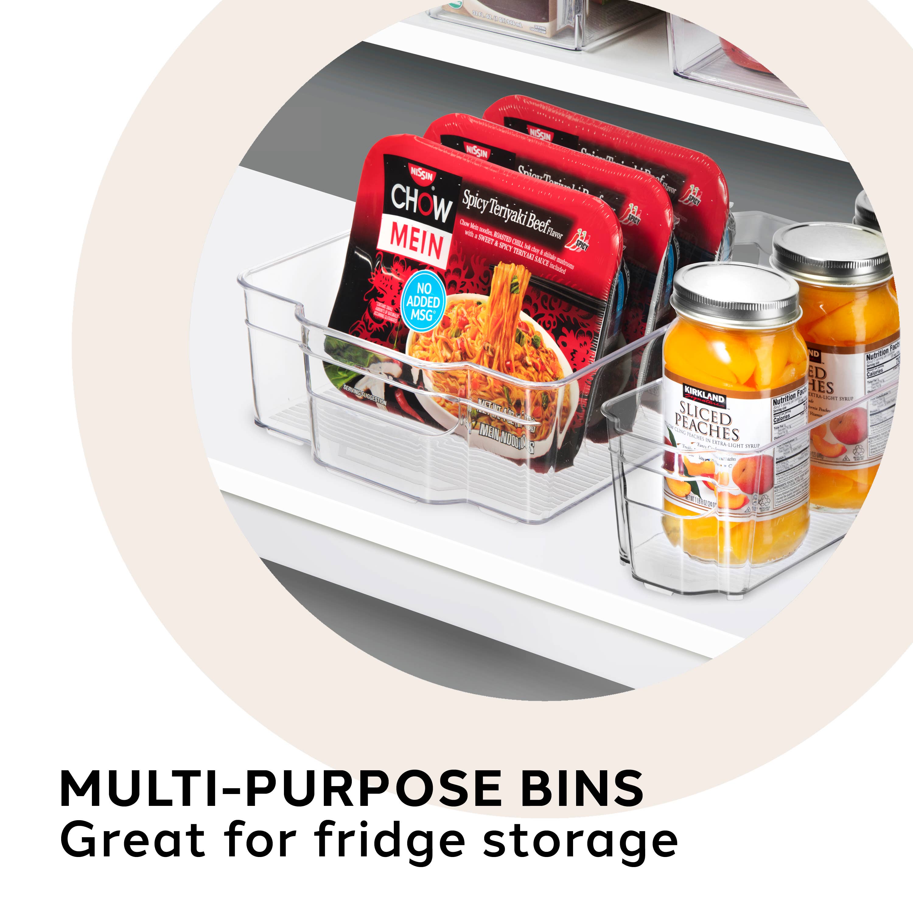 Oggi - Venta al por mayor Recipientes para alimentos - Cajón de almacenamiento - Apilable (14,75" x 8,5" x 3,75")5