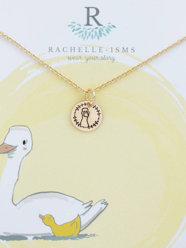 Cute Duck Necklace for wholesale by Rachelle-isms