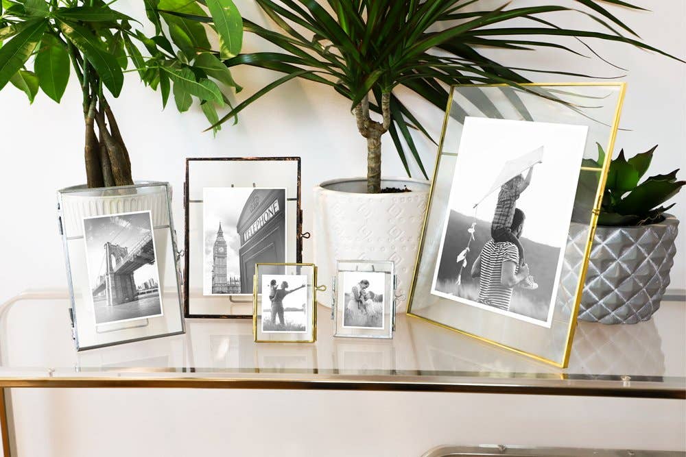 Isaac Jacobs International - Wholesale Picture Frame - Isaac Jacobs Metal Floating Picture Frame w/ Locket Closure58