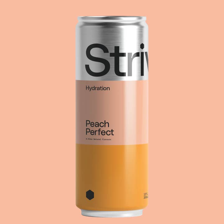 Strive Soda - Wholesale Soda/Carbonated Drink - Strive Soda - Peach (12 pack)2