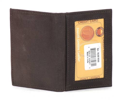 Wholesale Lambskin Card Case Style : BCC567 Brown for your