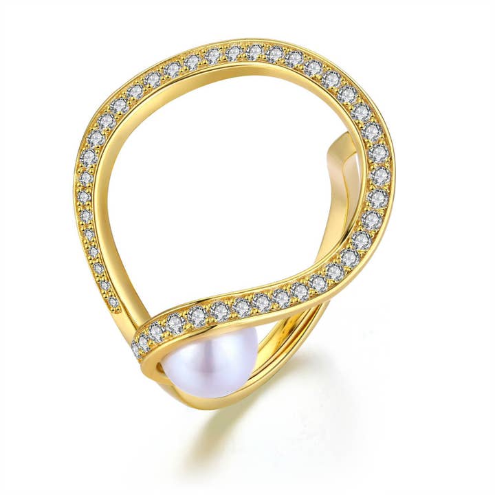 Milky Way Pearl Ring for wholesale by Timeless Pearl