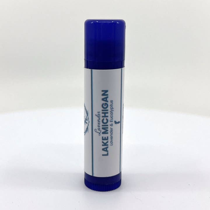 Lavender Lake Michigan Lip Balm - Lavender & Eucalyptus - Gr for wholesale by Great Lakes Lavender Farm
