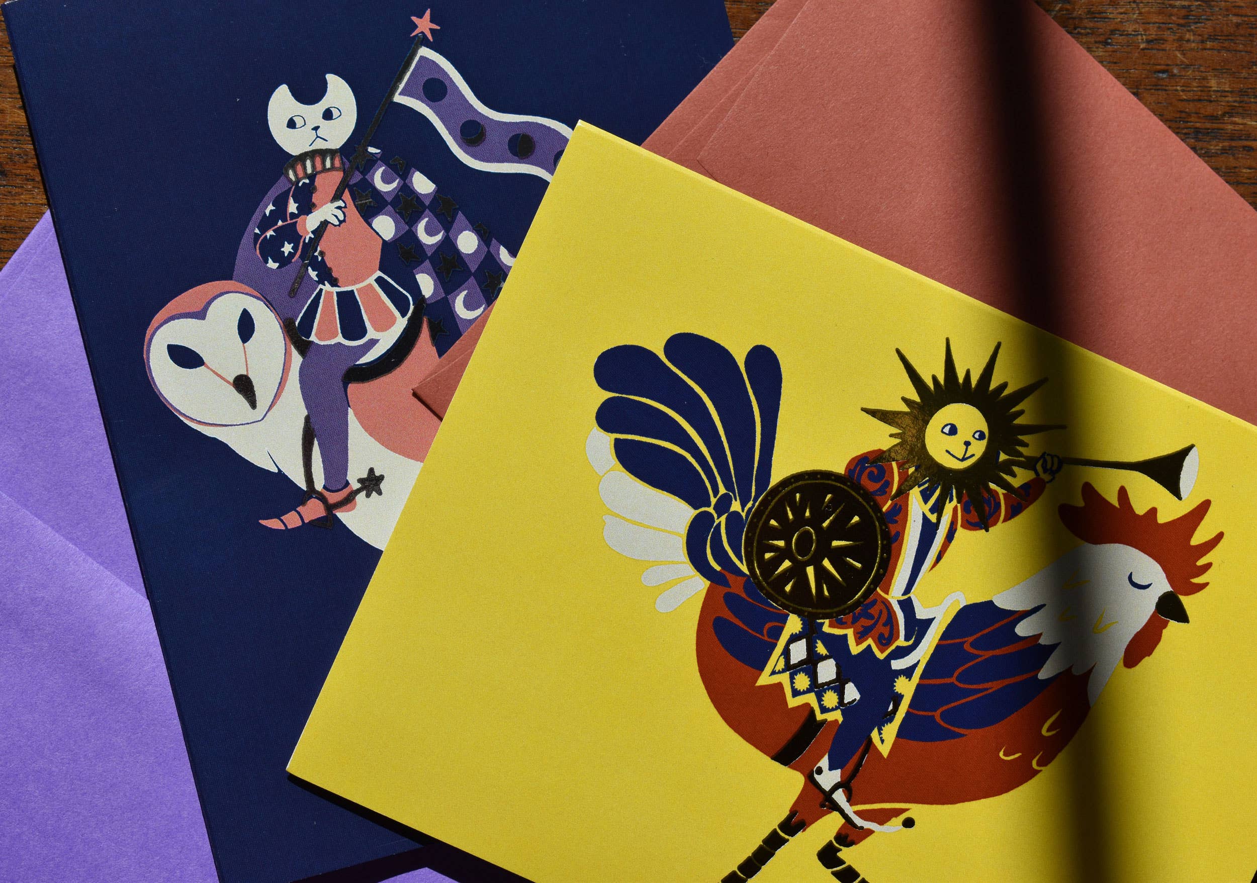 Punched Tin Press - Vente Carte de vœux classique - Cartes de vœux Night Knight 2