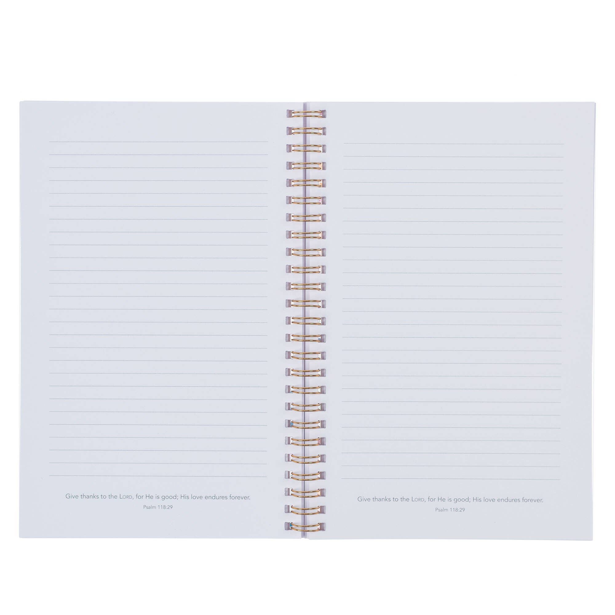 Christian Art Gifts - Wholesale Notebook - Notebook Wirebound Goodness & Love Ps. 23:62
