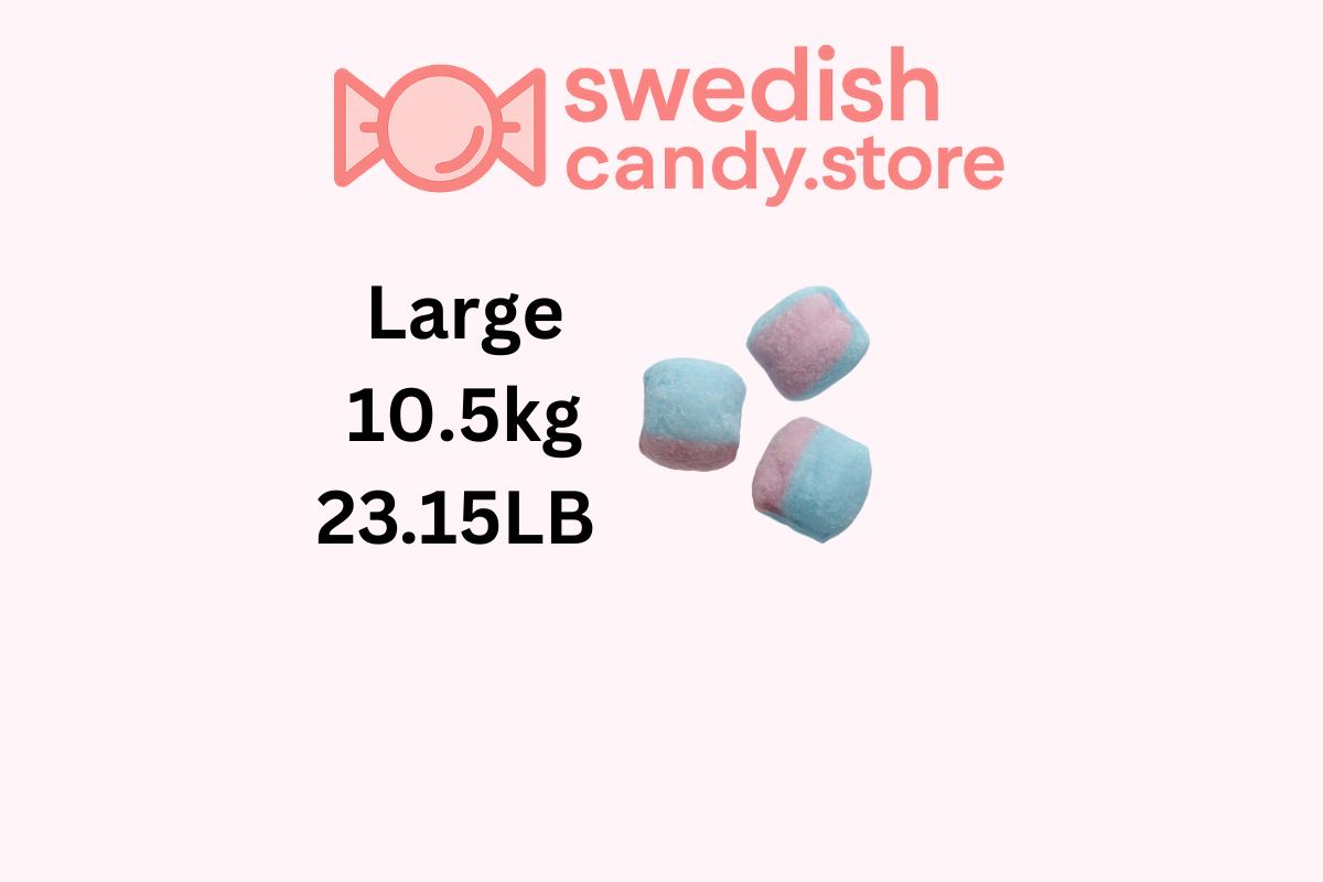 Swedish Candy.Store - Swedish Candy – Engroshandel Vingummi – Svensk slik sur Fizzyboll 3,5 kg/7,72 lb2