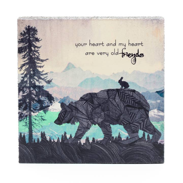 Art Block - Lost & Found - Your Heart and My Heart for wholesale by Cedar Mountain Studios