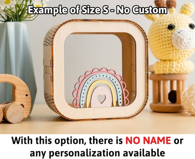 BearCrafts - Wholesale Money/Piggy Bank - Kids & Baby - Personalized Money Box E103