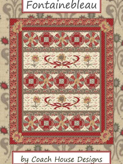 Fontainebleau Quiltmuster für den Großhandel von Coach House Designs