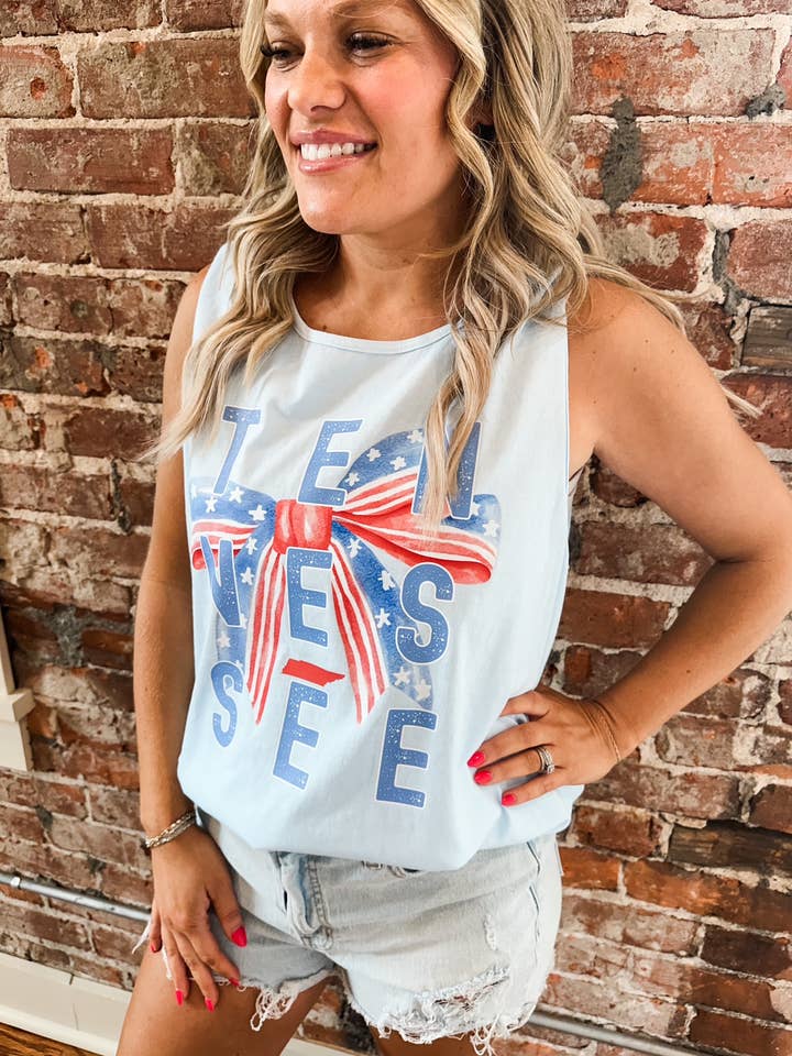 TN and America, too TANK for wholesale by Wicker Road Boutique