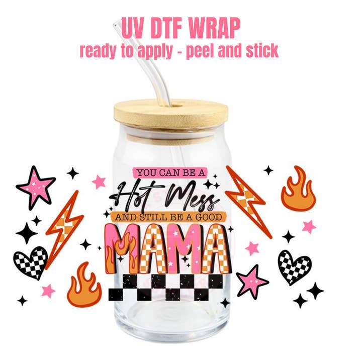 UV DTF BEKEROMHULSEL F #385 voor wholesale door One Stop Cups