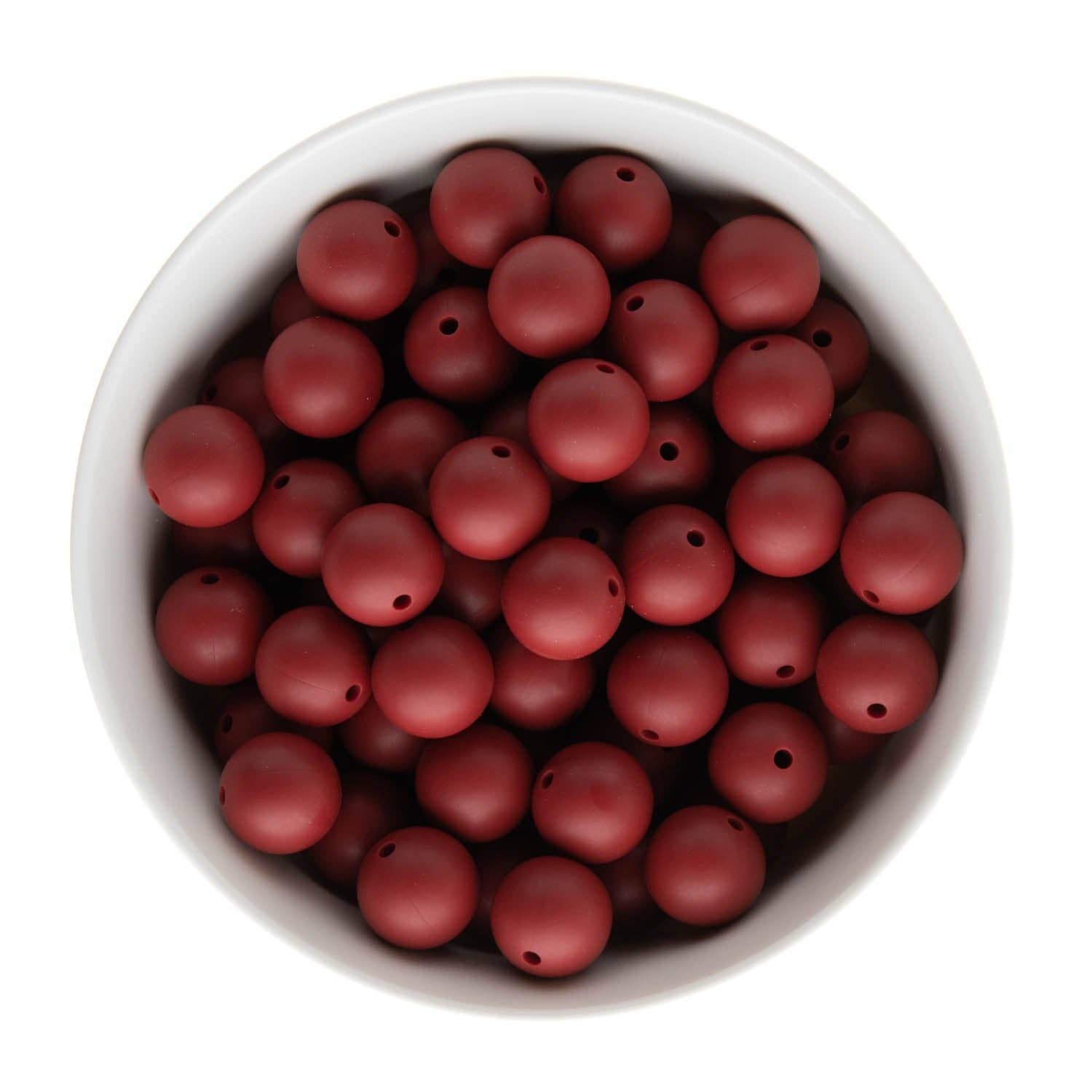 Cara & Co Silicone Craft Supply - Wholesale Beads - 15mm Round Silicone Beads3