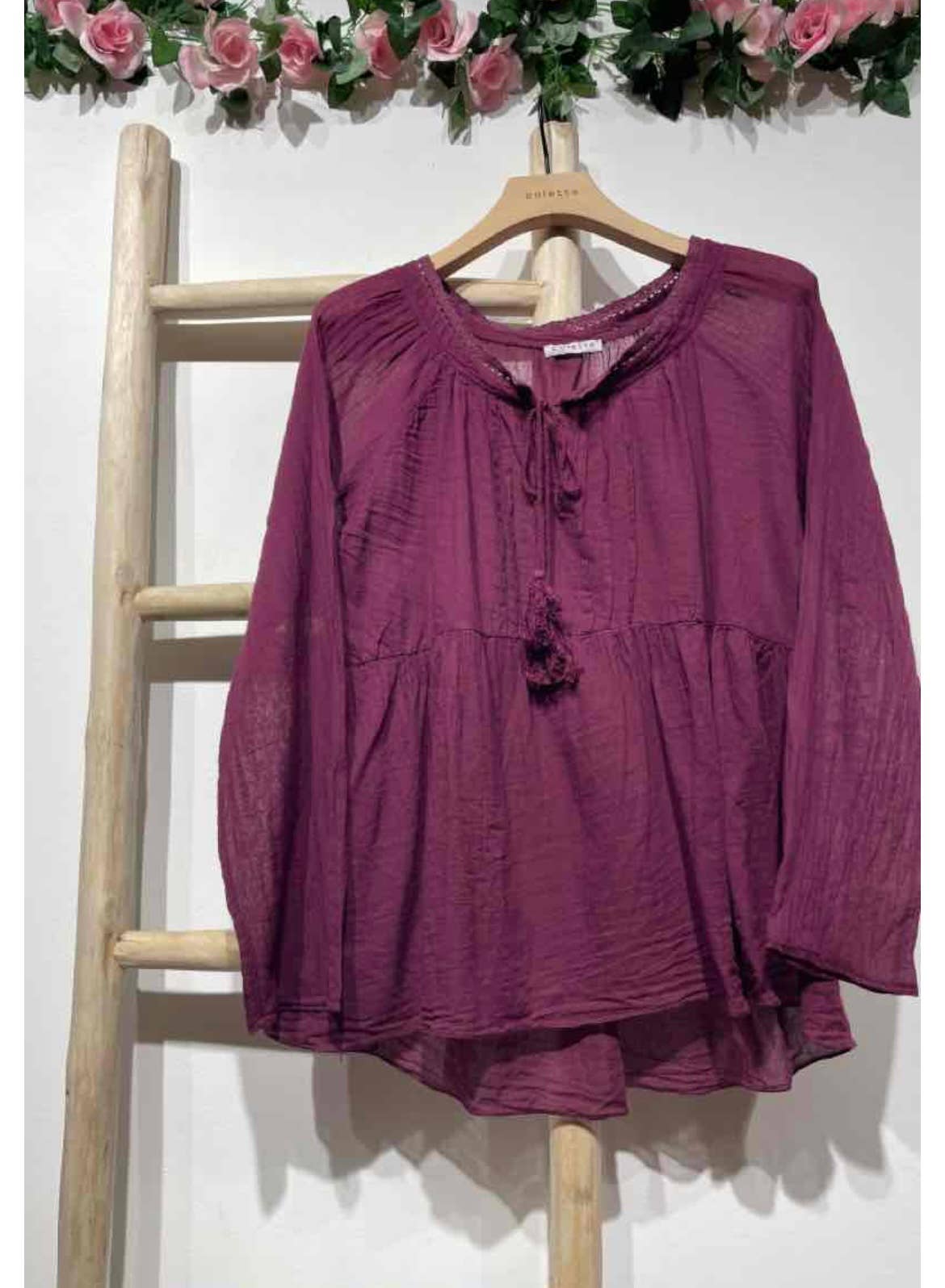 LINEN & COTTON HOUSE - Wholesale Blouse - Women's - 10074 SPRINT SUMMER CLOTHING COTTON BLOUSE0