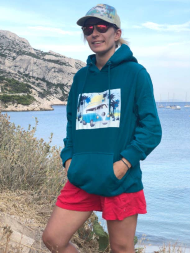 Van Unisex-Sweatshirt für den Großhandel von Amber Design