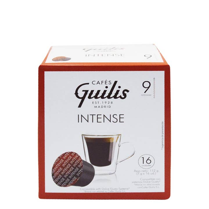 Dolce Gusto® Coffee Blend Intense capsules voor wholesale door Cafés Guilis