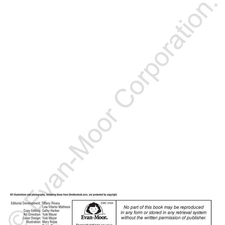 Evan-Moor Educational Publishers - Vendita all'ingrosso Libro per l'infanzia (3-5) - Il mio grande libro di parole, cartella di lavoro di grado 23