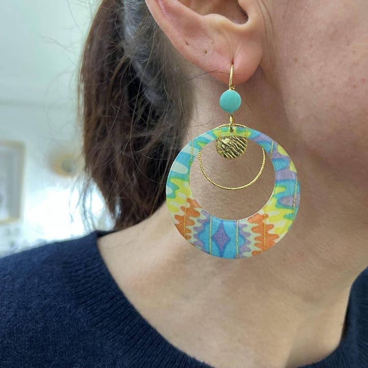 Grandes Creoles Ibiza for wholesale by Miss Pompom